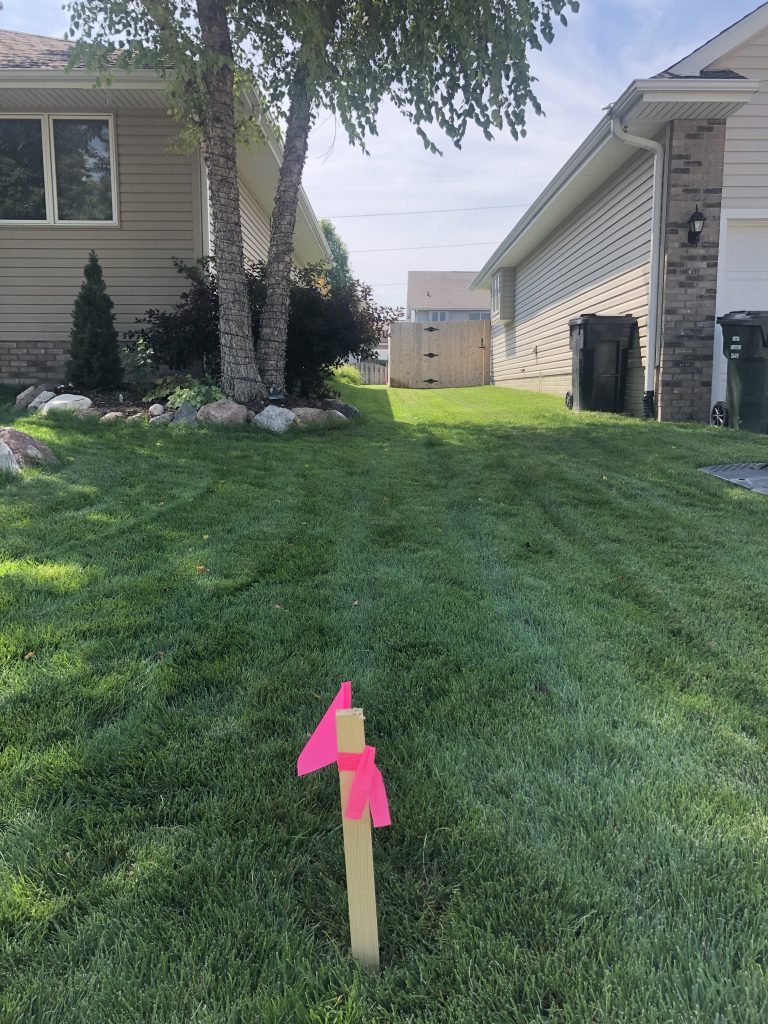 Lot Survey for residential lots are required by the city when building additions or fences are done.